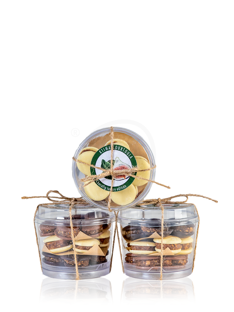 Μπουκιές σοκολάτας με γέμιση σύκου «Chocofig Luxury Edition», Εύβοιας "Κτήμα Τουρτούλα" 85g