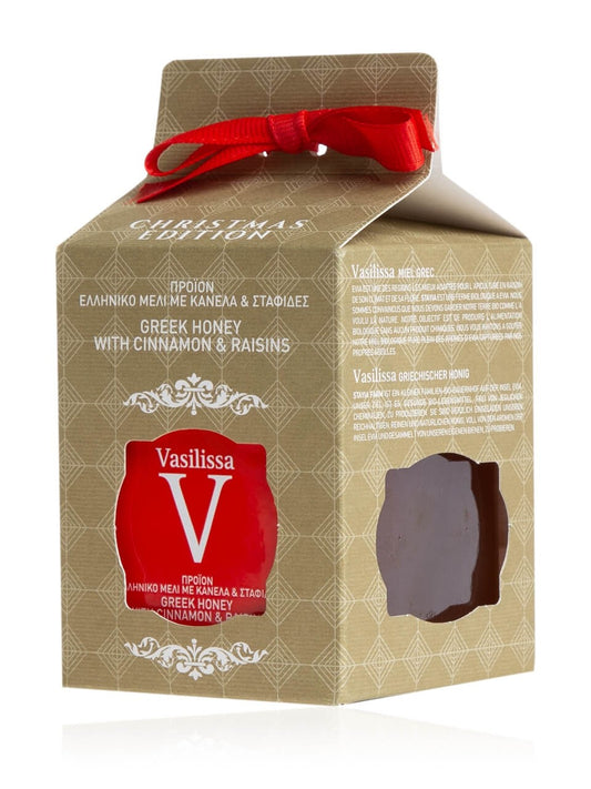 Μέλι με κανέλα & σταφίδες, Εύβοιας «Vasilissa» "Stayia Farm" 250g
