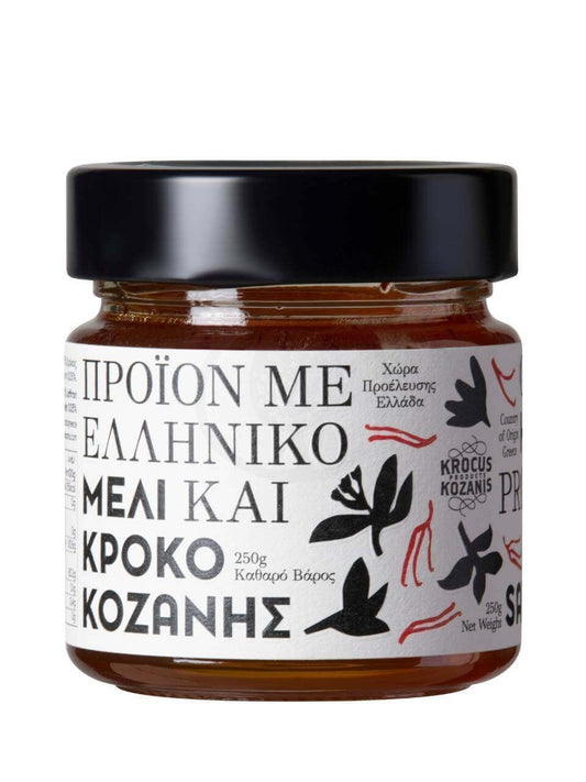 Μέλι με κρόκο Κοζάνης "Krocus Kozanis Products" 250g